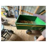 John Deere 16S Lawn & Garden Utility Dump Cart Tow Behind Trailer