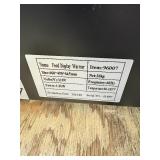 Food display warmer with adjustable temp and lighting