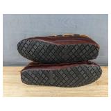 Sperry Men's Shearling Moccasin Brown Slippers, Size 13 - New