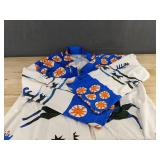 Open Front Top with Cloth Belt Horse Print - Size Women's Small - Brand New
