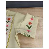 Women's Yellow Blouse & Short Set, Size Medium - Brand New
