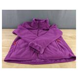 Women's Purple Reversible Jacket with Pockets Size XL - Brand New