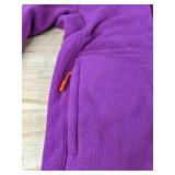Women's Purple Reversible Jacket with Pockets Size XL - Brand New