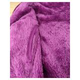 Women's Purple Reversible Jacket with Pockets Size XL - Brand New