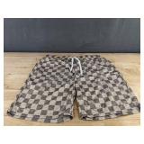 Men's Short Sleeve Top and Drawstring Shorts Set - Size XL - Brand New