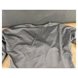 Grey Women's V-Neck Long Sleeve Dress Size L - Brand New