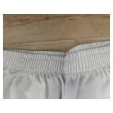 Wavy Stripe Women's Short Sleeve Button Up Shirt and Short Set Size M - Brand New