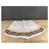 Wavy Stripe Women's Short Sleeve Button Up Shirt and Short Set Size M - Brand New