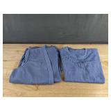 Women's Two Piece Blue Sweater Set Size S - Brand New