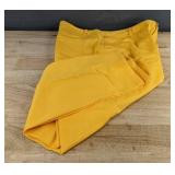 Women's Yellow Stretch Jeans Size 3XL - Brand New