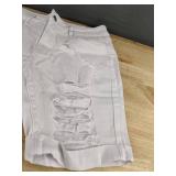 Women's White Shorts Size M - Brand New
