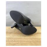 Elisabet Tang Women's Black Patent Leather Stilletto Heels Size 7 - Brand New