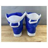 Blue Men's High-Top Boots - Size 10 - Brand New