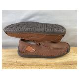 Slip-On Brown Moccasin Shoes, Men's Size 12 - Brand New