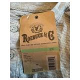 Roebuck & Co Men's Henley Thermal Long Sleeve Shirts, Size Medium *S
