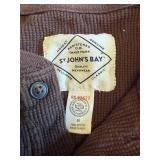 Roebuck & Co Men's Henley Thermal Long Sleeve Shirts, Size Medium *S