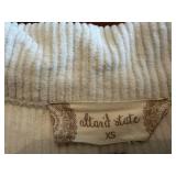Altar'd State Women's Light Cream Striped Corduroy Jacket,  Size XS *S