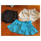 Nike Dri-Fit Women's Shorts & Women's Tennis Skirt, Size Medium *S