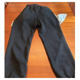 Gradual Gray Hooded Sweatshirt Women's Size Medium & Comfrt Women's Size Medium Black Sweatpants  *S
