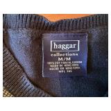 Men's Clothing Lambswool Sweater, Sweater Vest, Plain Flannel Shirt, Wool V Neck Sweater *S