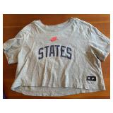 Nike United States Women's Size Small Crop Top Shirt & DUC Sports Women's Size Small Skirt *S
