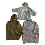 3 Women's Sweatshirts - Become Love Hoodie, Grand Marais Hoodie, Grand Canyon West - Medium, XL *S