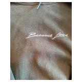 3 Women's Sweatshirts - Become Love Hoodie, Grand Marais Hoodie, Grand Canyon West - Medium, XL *S