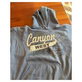 3 Women's Sweatshirts - Become Love Hoodie, Grand Marais Hoodie, Grand Canyon West - Medium, XL *S