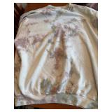 3 Women's Sweatshirts - Pink and Tie-Dyes *S