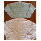 L.A. Hearts Light Blue Knit Women's Size Small & H&M Divided Size XS Sweaters *S
