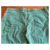 Mossimo Supply Co Skinny Green Women's Pants - Size 17 & Laura Scott Grey Sweatpants - Size Large *S