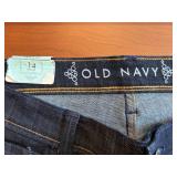 Angie Floral Print Women's Large Dress & Old Navy Denim Women's Size 14 Regular Jeans *S