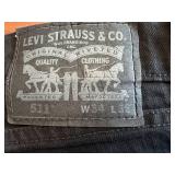 Levi's 511 Men's Jeans 34 x 36 - 2 Total *S