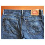 Levi's 527 Men's 34 x 36 Jeans & ESPN Wool and Leather Men's XL Jacket *S