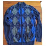 VIGOLD Women's Size 13-14/32 Pants & Cub Room Argyle Cardigan Sweater Size Men's Medium *S