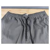4 Pairs Men's Elastic Waist Cargo Shorts Size XXL Green, Black, Grey, Tan - Brand New