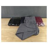 Fleece Lined Women's Leggings Size X-Large Multi-Color, 4 Total - Brand New