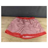 Men's Short Set Size Medium Rose & Yellow Floral Heart - Brand New