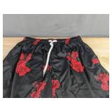 Women's Rose Print Short Set Size 5XL - Brand New