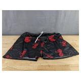 Women's Rose Print Short Set Size 5XL - Brand New
