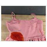 Pink Horse Print Spaghetti Strap Long Dress Size Women's Large - Brand New