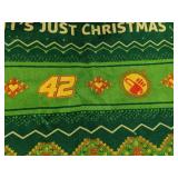 Red and Green Don't Panic It's Just Christmas Sweatshirt Unisex Size 3XL - Brand New