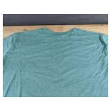 Women's Hippie Soul Floral Green Graphic T-shirt Size XL - Brand New