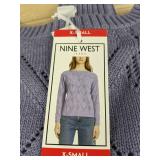 Nine West Purple Women's Sweater Size X-Small - Brand New