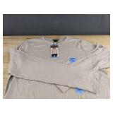 Eddie Bauer Women's Long Sleeve Tee Pumice Size Large, $30 Retail - Brand New