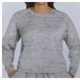 Express Women's Long Sleeve Top Light Gray Size Large, $58 Retail - Brand New