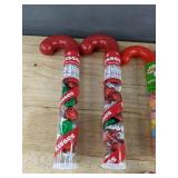 Hershey's Kisses, 2 Total, Warheads, 5 Total & Peppermint Candy Canes, 6 Total - Brand New