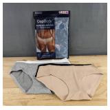 GapBody Seamless Hipsters Women's Size Small Ribbed and Flat Multi-Color, 4 Total - Brand New