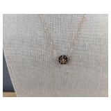 Reversible 925 Sterling Silver Necklace 15' Plus Extender - Brand New