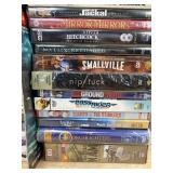 40+ Brand New DVD Movie Collection - Nip/Tuck, A Bug's Life, I Love Lucy, Friends, Spider-Man, Johnny Carson, Pursuit of Happiness, Land of the Lost, Smallville *C